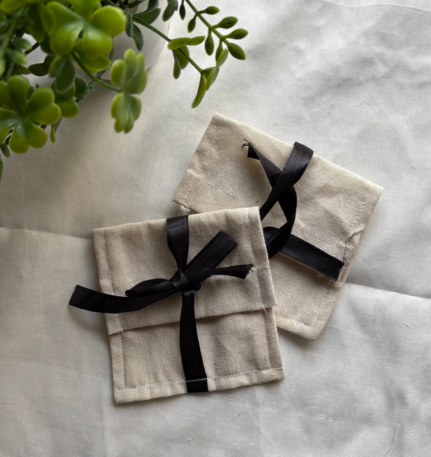 Cotton Jewelry pouch