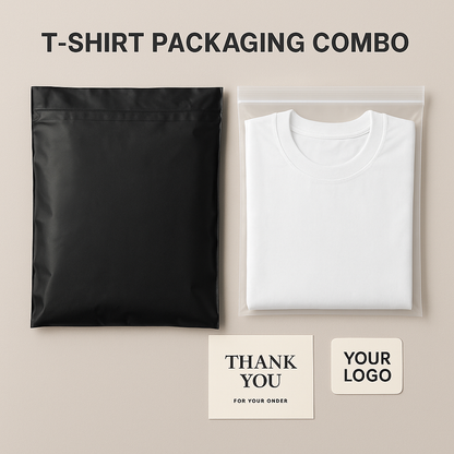 T shirt packaging combo