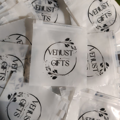 Printed Frosted jewelry pouches