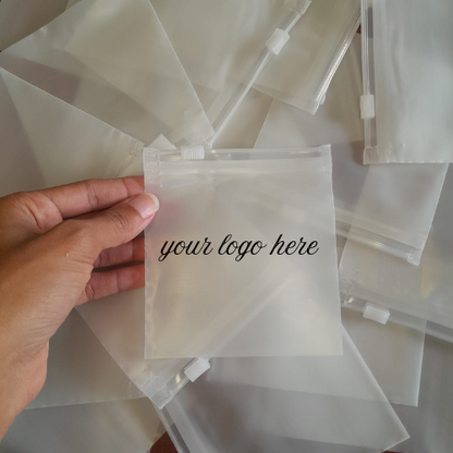 Printed Frosted jewelry pouches