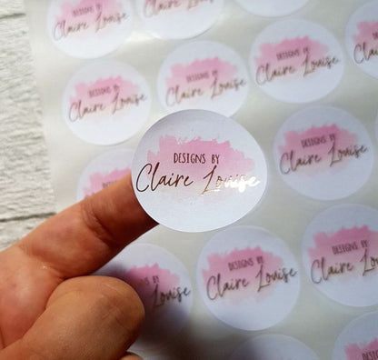 Gold Foiled Stickers