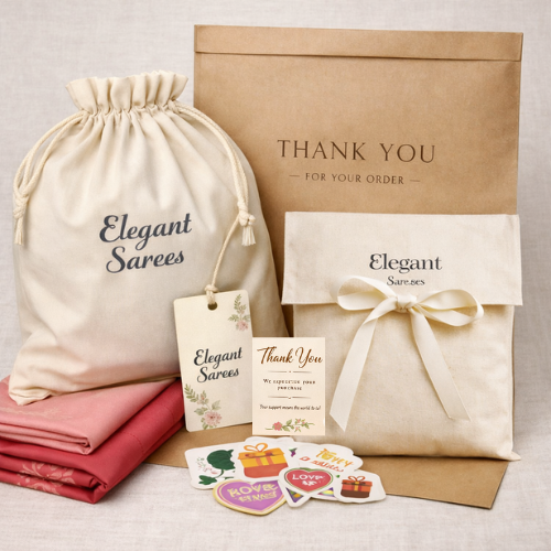 Saree Packaging Combo